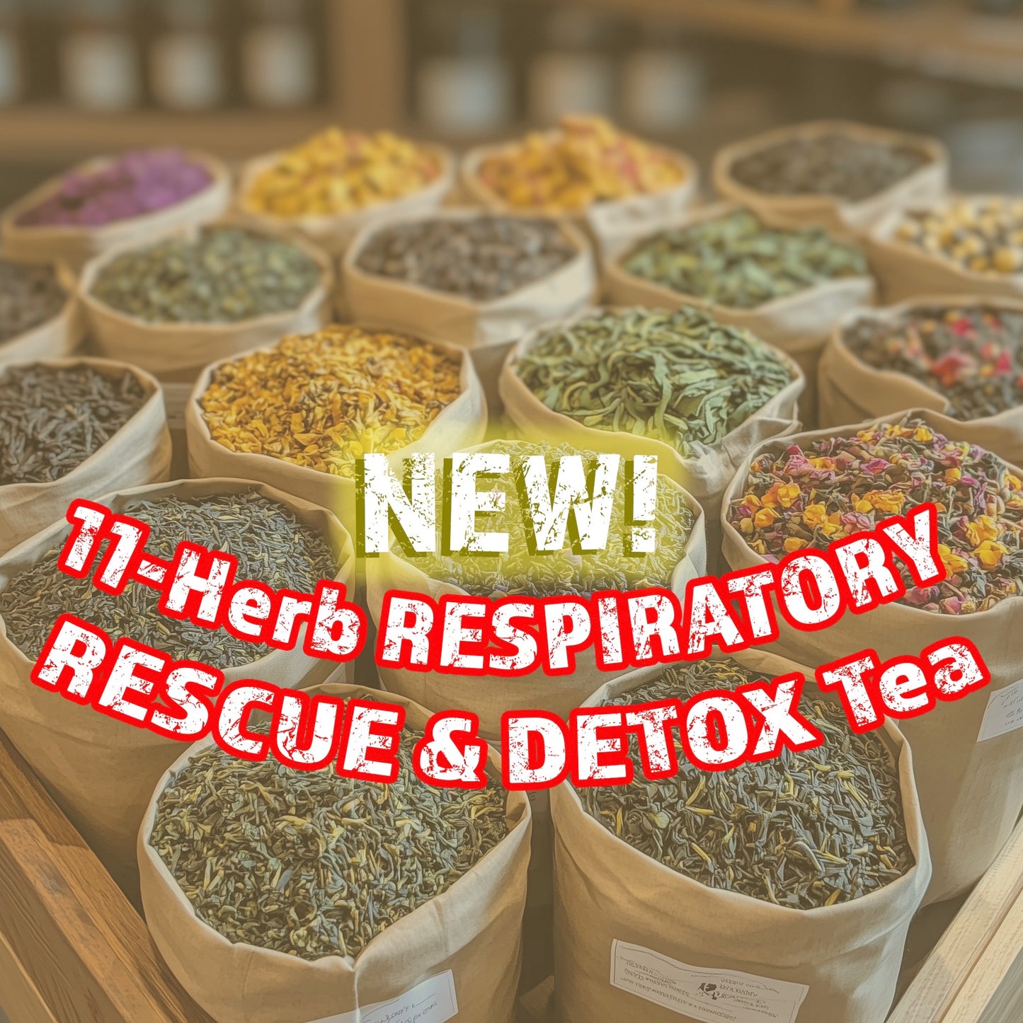 11-Herb RESPIRATORY RESCUE & DETOX Tea