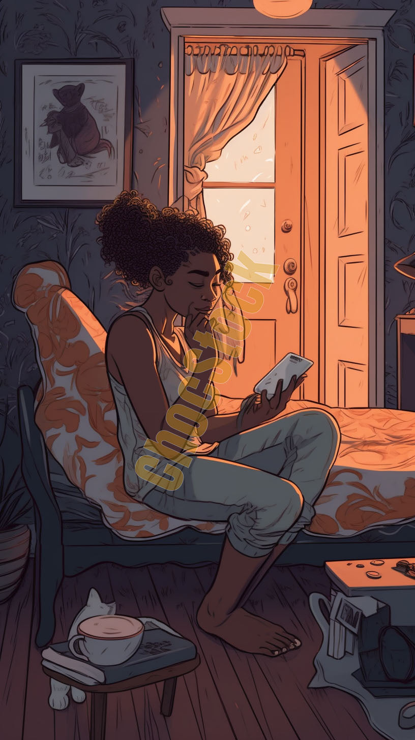 Young Woman On Cell Phone