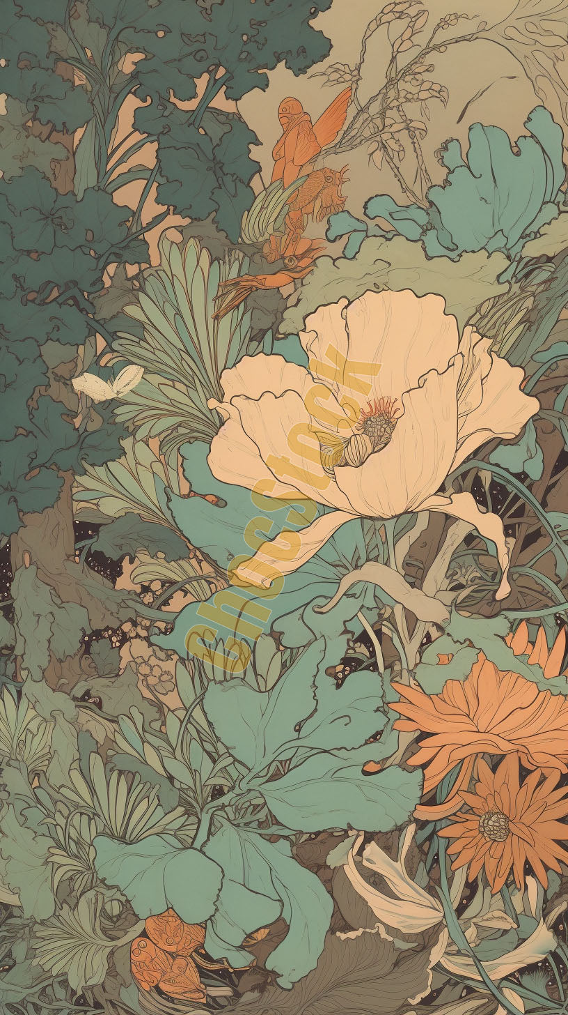 Flowers in the Garden 2