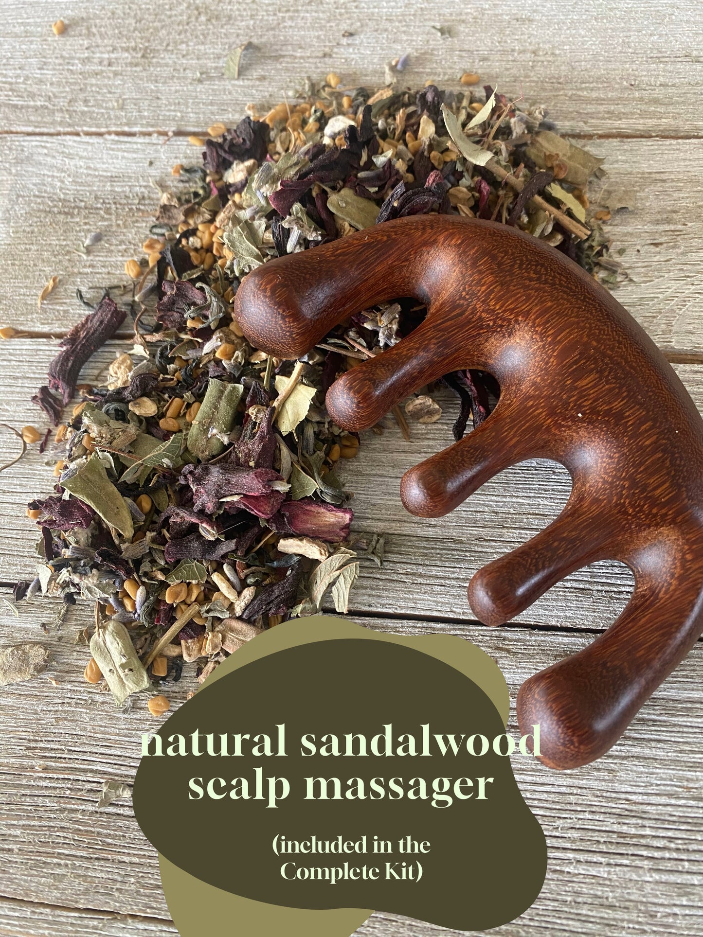 HAIR GROWTH & HYDRATION HERBAL HAIR TEA for 4c hair