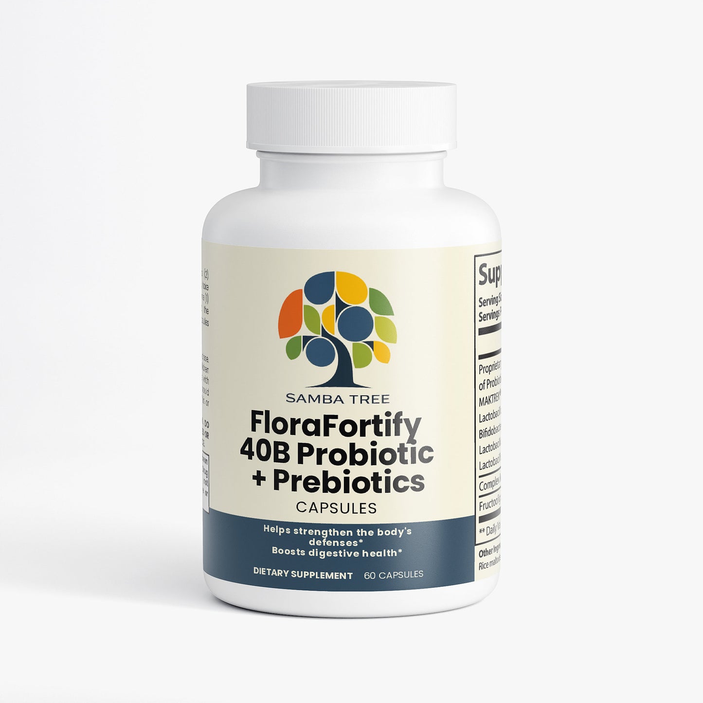 FloraFortify 40B Probiotic + Prebiotics