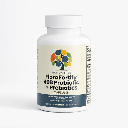 FloraFortify 40B Probiotic + Prebiotics
