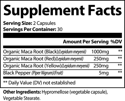 Full Spectrum Maca Root Capsules