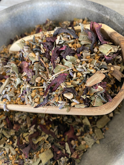 HAIR GROWTH & HYDRATION HERBAL HAIR TEA for 4c hair