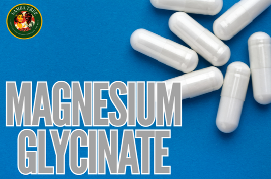 MAGNESIUM GLYCINATE: Supports Stress Relief, Nerves, Sleep, Heart, Muscles, and Metabolism