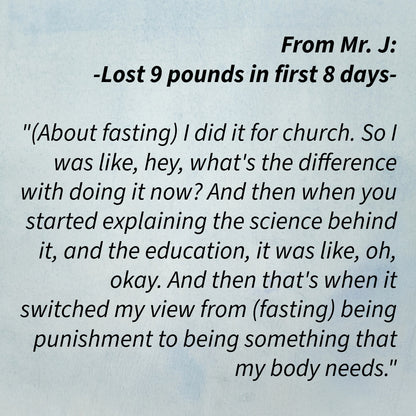 (Next LIVE Class- Oct. 5th) ALTERNATE DAY FASTING 14-DAY JUMPSTART PROGRAM!