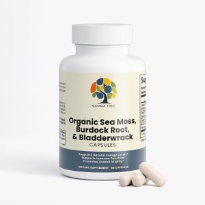 Organic Sea Moss, Burdock Root, Bladderwrack Capsules