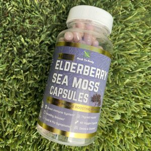 Elderberry Sea Moss Capsules - 60 Count