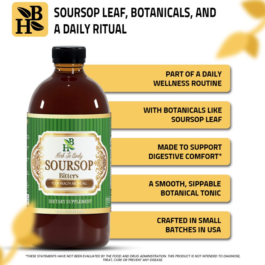 SOURSOP LIVING BITTERS (16oz) - Image 2