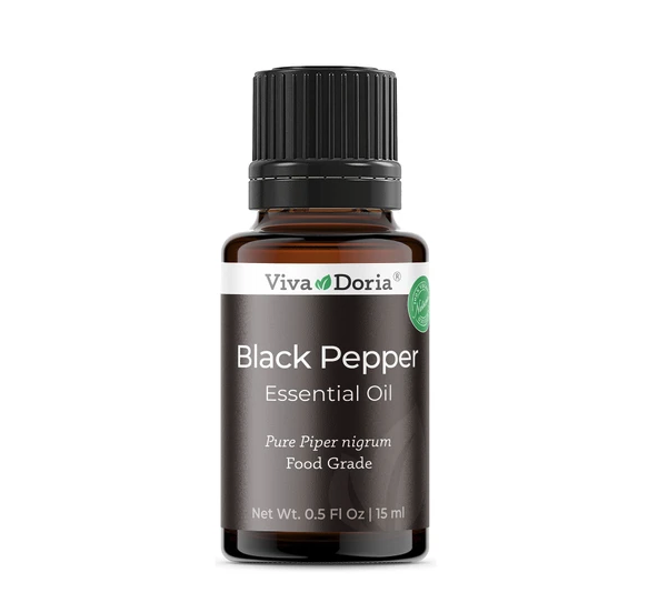 BLACK PEPPER ESSENTIAL OIL (Food Grade)