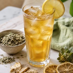 TEA REFRESHERS: Lemon Ginger Mullein Tea