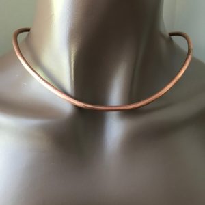 PURE COPPER SMOOTH NECK CUFF (Great for Pendants)!