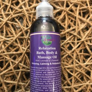 RELAXING LAVENDER BATH, BODY & MASSAGE OIL