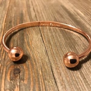 Pure Copper Ball Cuff (Magnetic)