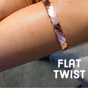 Pure Copper Flat Twist (Magnetic)