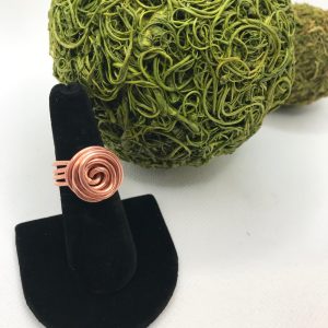 PURE COPPER 'HEADWRAP' RING (SIZE 6, 7, 8, 9)