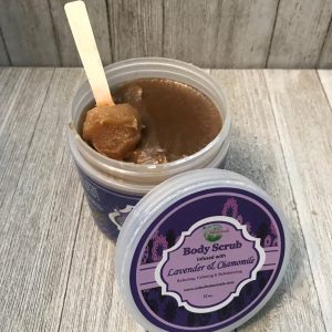 NATURAL BODY SCRUB (Relaxation) Large 12oz. Size