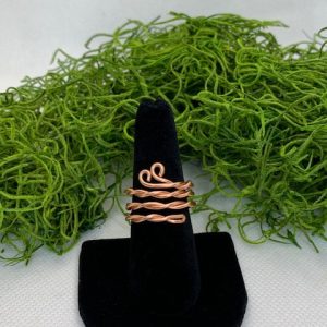PURE COPPER INFINITY TWIST RING