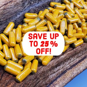 BULK CAPSULES - TURMERIC-50/50 PEPPER