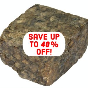 BULK AFRICAN BLACK BLOCK SOAP
