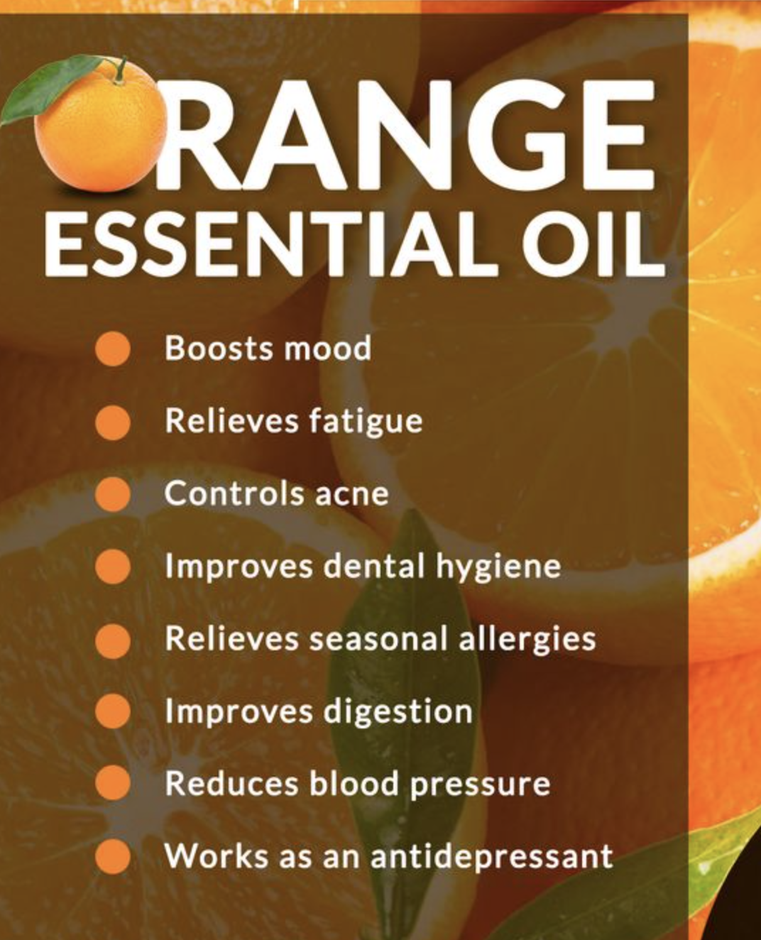 ORANGE ESSENTIAL OIL (Food Grade) - Image 2