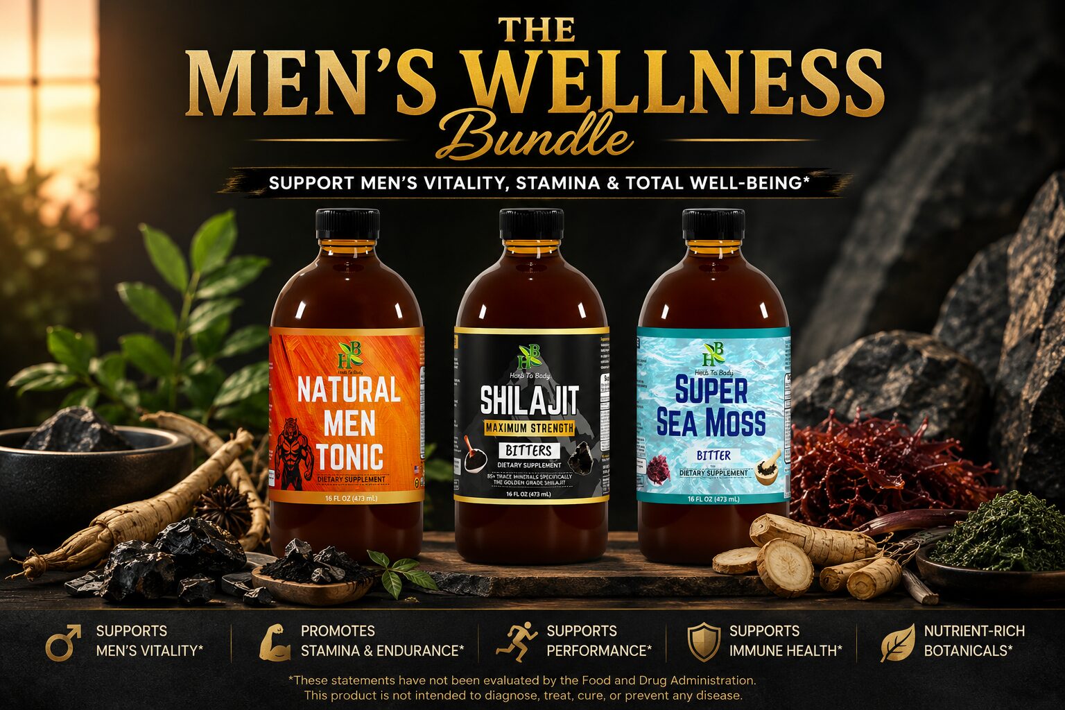 MEN'S WELLNESS BUNDLE (Bundle Price: Save $8.88!)