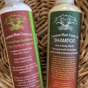 JAMAICAN BLACK CASTOR OIL HAIR & SCALP FLUSH Shampoo + Enriched Conditioner Duo