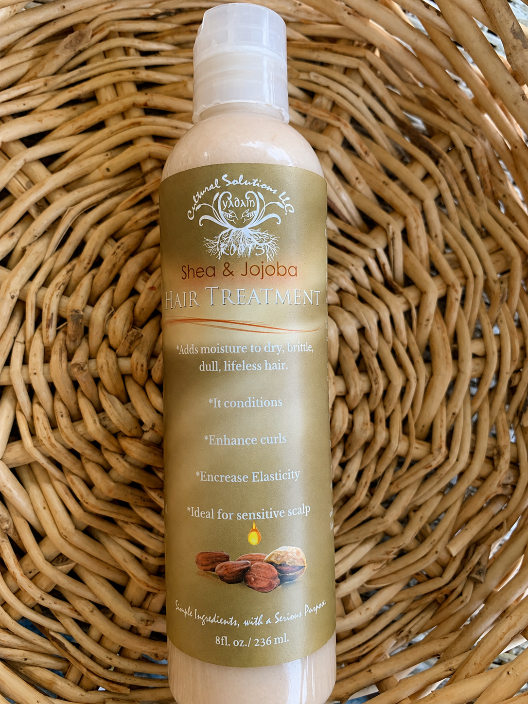 Shea & Jojoba Hair Treatment- 8oz.