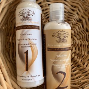 ROSEMARY & HEMPSEED RAPID HAIR GROWTH SHAMPOO + CONDITIONER SET
