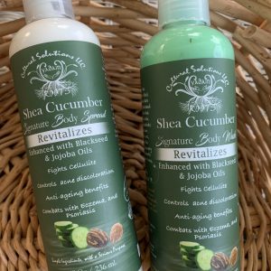Shea Cucumber Revitalizing Body Care Duo (Smells Fresh!)